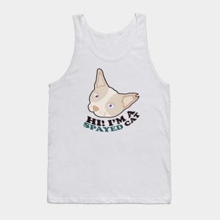 Shop for a Cause: Spayed Cat Tank Top